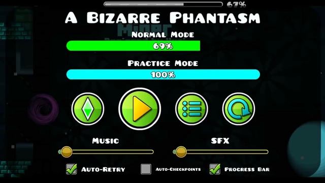 НОВОГОДНЕЕ ПРОХОЖДЕНИЕ ЭКСТРИМ ДЕМОНА | "A BIZARRE PHANTASM" By TeamN2 (75hz) | Geometry Dash 2.11 смотреть онлайн