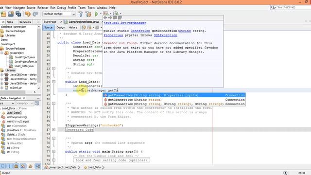 how we load data in tables in java смотреть онлайн