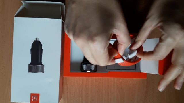 Автомобильная зарядка OnePlus Dash Charge+Type C кабель