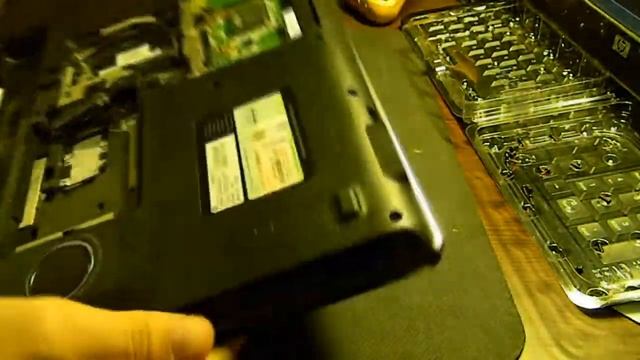How to open and clean Hp DV7 смотреть онлайн