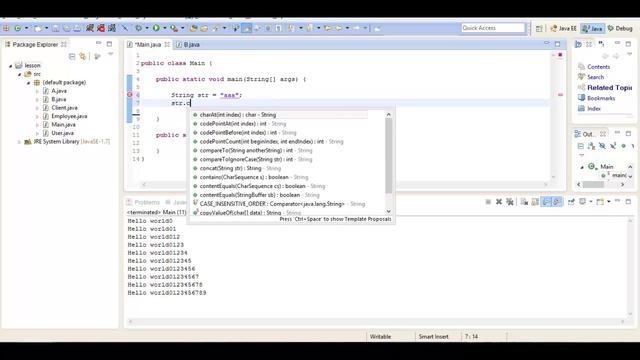 Java для начинающих - 040 - Java для начинающих- Класс String, Урок 32! смотреть онлайн