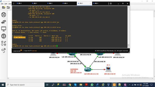 LAB-03: JNCIP-SP BGP Multipath смотреть онлайн