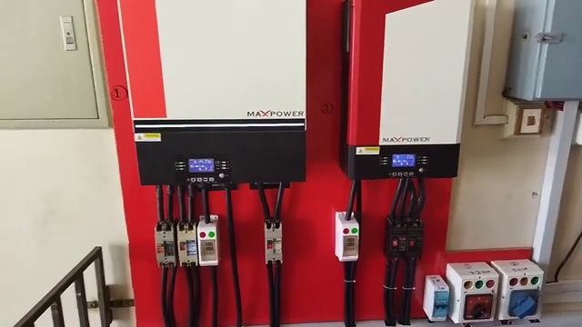 Maxpower Sunbrig Solar Invertor Pv8000 and Pv 6000 смотреть онлайн