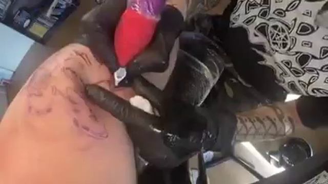 Popeye Tattoo Timelapse by Humo Omuh смотреть онлайн