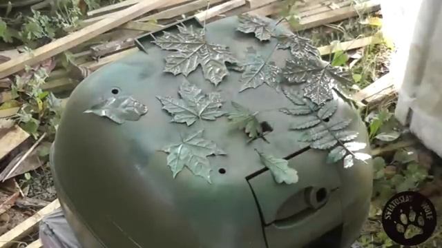 Как покрасить в живой 3D камуфляж