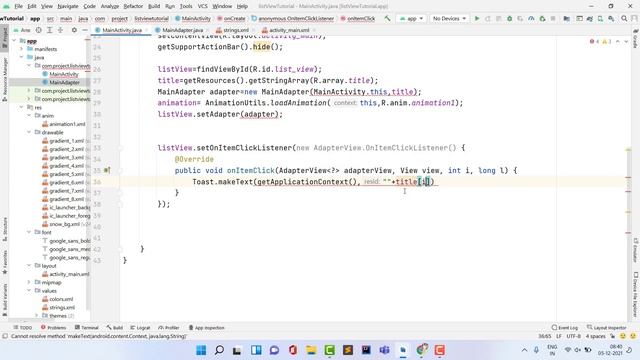 List view design in android studio | how to create listview in android studio | list view tutorial смотреть онлайн