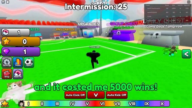 New Roblox WORLD CUP GAME! (GOAL CLICKER) смотреть онлайн