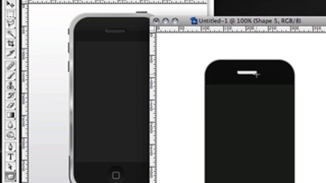 Create an iPhone in Photoshop | смотреть онлайн