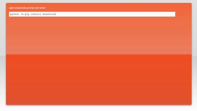 Installing wordcloud using Jupyter Notebook смотреть онлайн