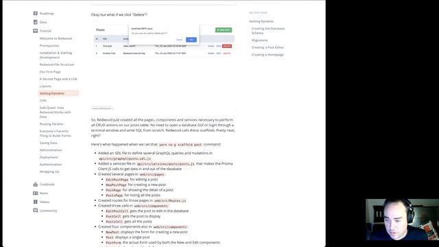 Working through the Redwoodjs Demo this morning; Using MacOS Intel on Big Sur (Part 3) смотреть онлайн