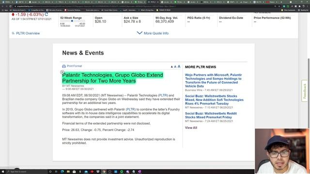 Stock Market Update | MU NIO CCIV PLTR DNUT Stock Price Today смотреть онлайн
