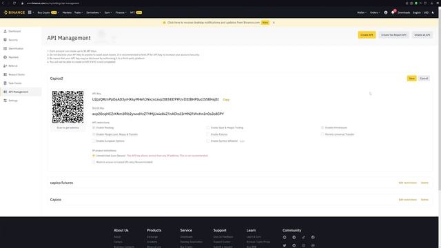 How to update API keys on Capico смотреть онлайн