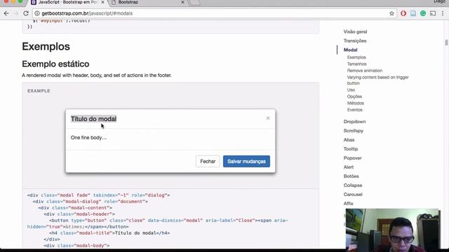 Modal (Bootstrap) смотреть онлайн