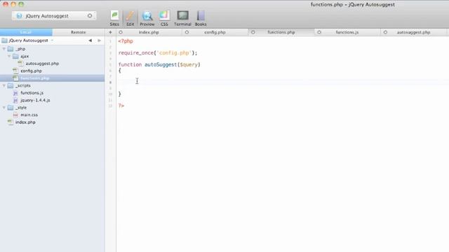 jQuery autosuggest with PHP/MYSQL смотреть онлайн