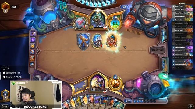 MOST INTENSE ENDING! | Test Subject Combo APM Priest | The Boomsday Project | Hearthstone смотреть онлайн