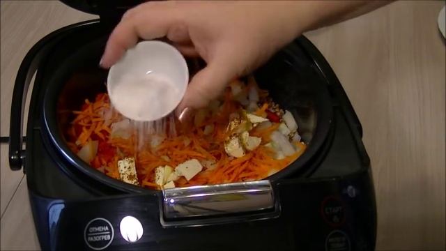 Гречка с курицей в мультиварке смотреть онлайн