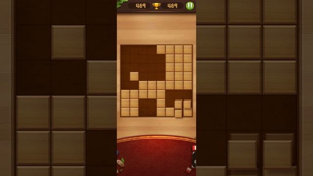 Wood Block Puzzle (by головоломка world studio) - offline blocks puzzle game for Android - gameplay смотреть онлайн