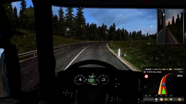КОРОЧЕ МЫ ЗАШЛИ В ETS2 МУЛЬТИПЛЕЕР! ПЕРВЫЙ ВЫЕЗД ПО СЕТИ! смотреть онлайн
