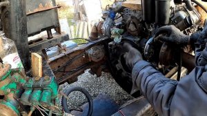 УСТАНОВКА СЦЕПЛЕНИЯ И РЕГУЛИРОВКА ПЯТАКА. ЗАМЕНА ПЕРВИЧНОГО ВАЛА ДЕЛИТЕЛЯ,  КАМАЗ