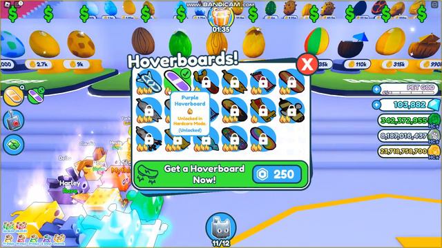 Как получить 2 Ховерборда самым ЛЕГКИМ Способом?! #petsimx #petsimulatorx #hoverboard