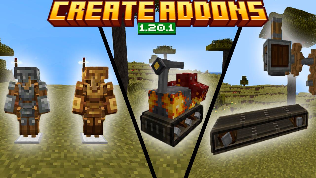 3 ЛУЧШИХ Аддона для Create майнкрафт смотреть онлайн