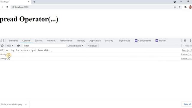 Spread Operator in React.js | what three dots(...) do in React Js in Hindi 2021 смотреть онлайн