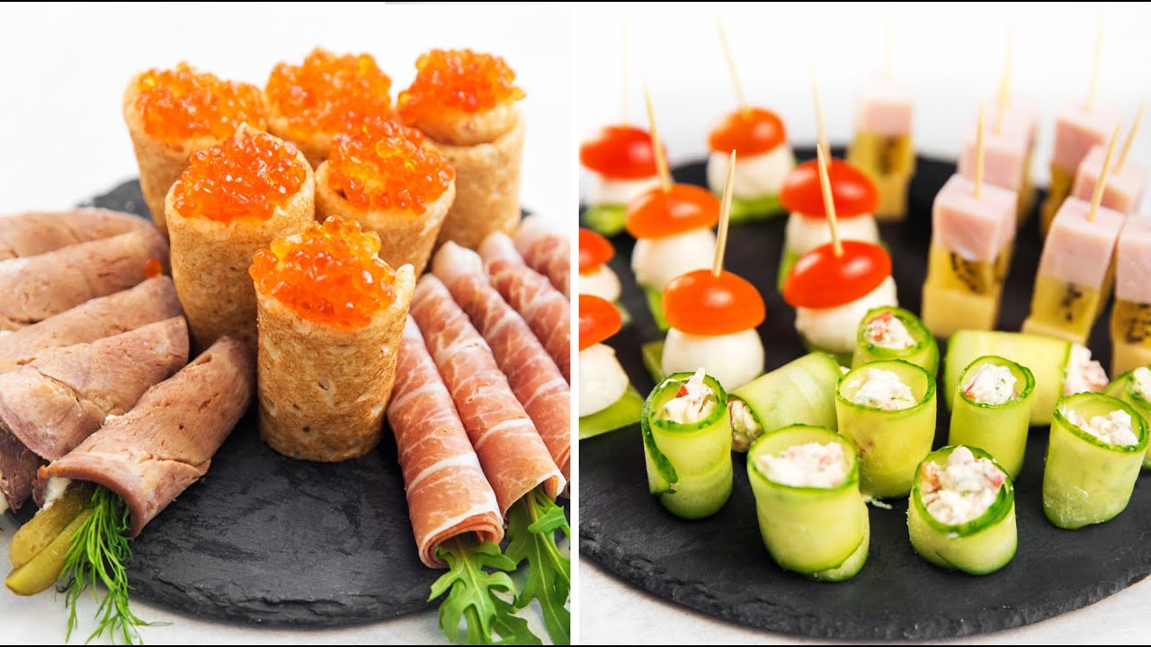 6 Лёгких ЗАКУСОК для ФУРШЕТНОГО СТОЛА - Закуски на ПРАЗДНИЧНЫЙ СТОЛ 2022 смотреть онлайн