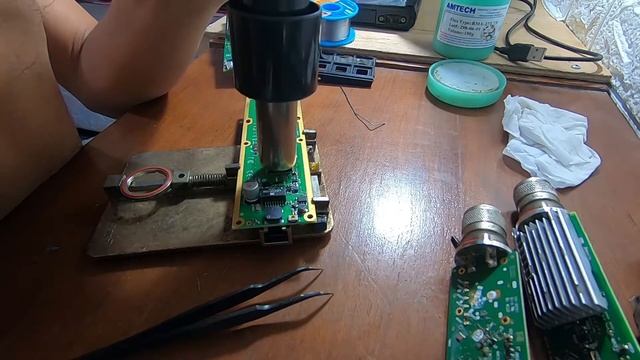 Hot Air Quick 857D Testing Removing SMD in Temperature 350 смотреть онлайн