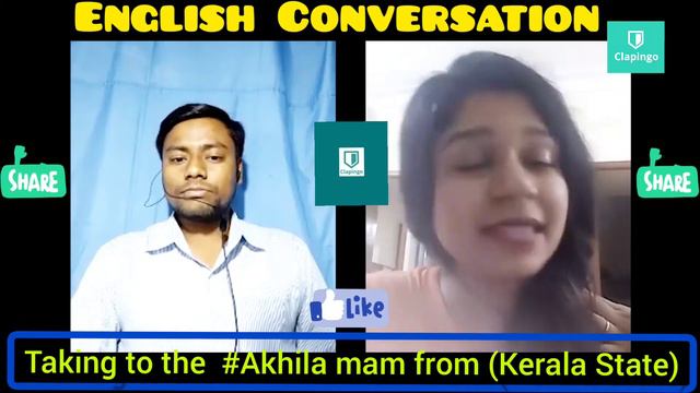 Clapingo English Conversation l Cambly English tutor #spokenenglish #camblytutor #clapingotutor смотреть онлайн