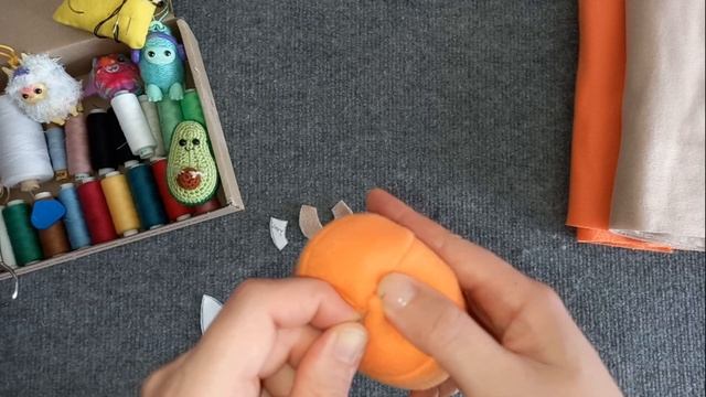 Как сшить тыкву из ткани своими руками - МАСТЕР-КЛАСС|How to sew a pumpkin with your own hands смотреть онлайн