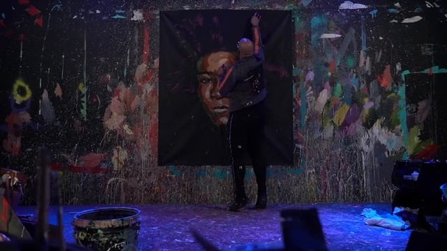 Creating “Jean-Michel basquiat” PAINT LIFE #32 смотреть онлайн