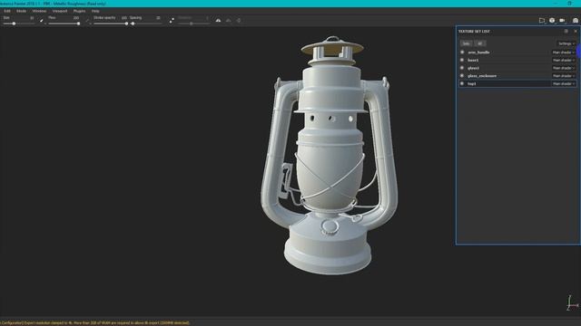 Substance Painter Основы создания проекта  | Уроки для начинающих | Часть 1