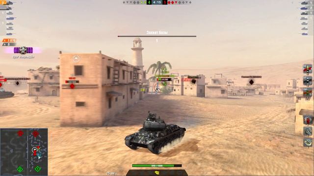 ЛТТБ - World of Tanks - Blitz. В ОЗВУЧКЕ QUAKE 3. Не плохой бой на быстром танке. Мастер 3900 урона смотреть онлайн