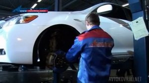 Установка подкрылок на TOYOTA CAMRY 40