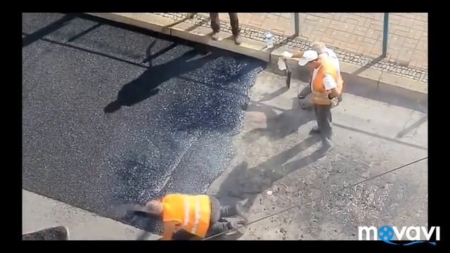 Как меняют асфальт в разных странах мира смотреть онлайн