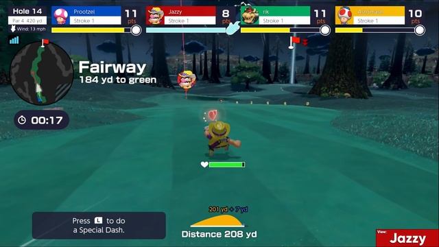 Mario Golf: Super Rush - Toadette is Best Toad?!? (4-Player Gameplay) смотреть онлайн