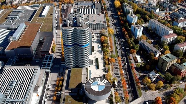 Olympiapark München Мюнхен олимпийский парк. завод BMW смотреть онлайн