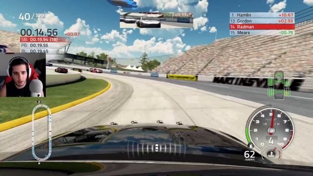 Truly The Smartest AI I've EVER Seen (NASCAR '14) смотреть онлайн