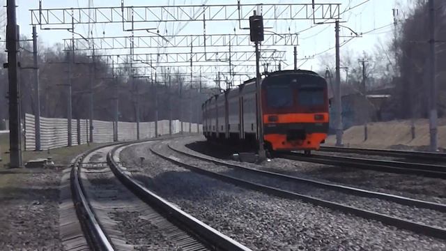 Электропоезд ЭД4М-0198 смотреть онлайн