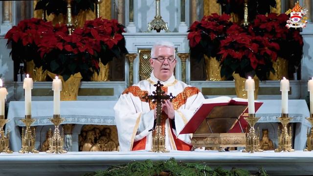 Christmas Eve Mass - December 24 - Basilica of Our Lady Immaculate смотреть онлайн