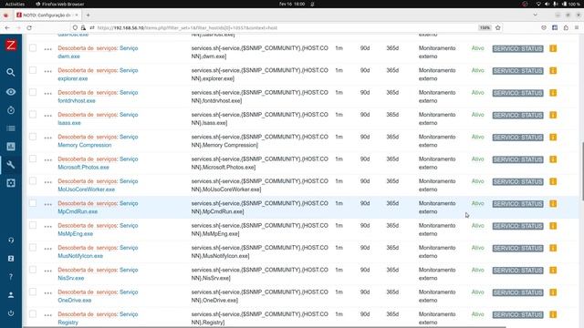 Monitorando serviço do Windows via SNMP por LLD смотреть онлайн