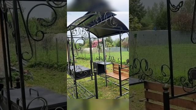 Беседка-мангал 