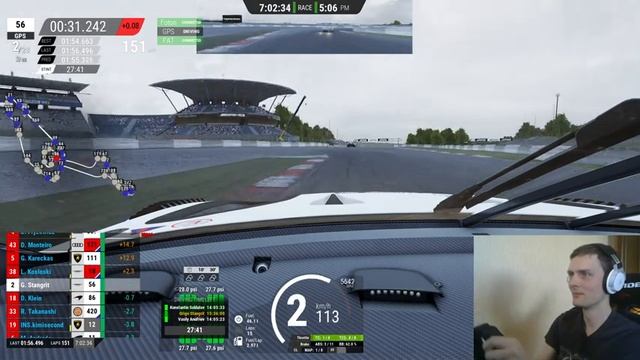 12 часов с Васей и Фотоном | Командная гонка | Assetto Corsa Competizione смотреть онлайн