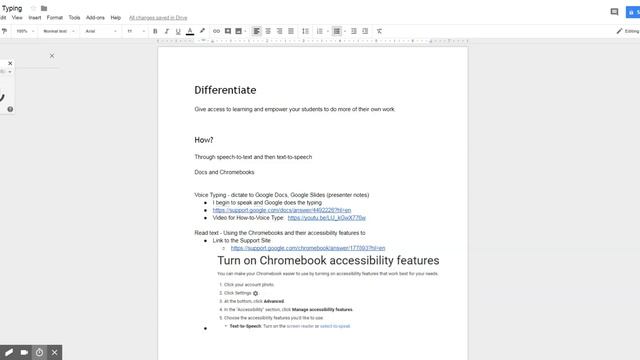 Google Docs - Voice Typing and Text-to-Speech смотреть онлайн