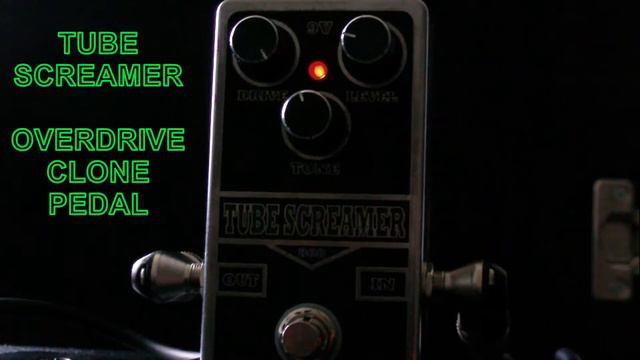 Ibanez Tubescreamer 808 Ibanez Clone Guitar Effect Pedal Overdrive Distortion Demo смотреть онлайн