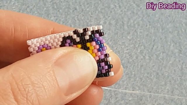 ?Butterfly bracelet/?Daisy flower bracelet/Summer jewelry/Even count peyote stitch/DIY Tutorial смотреть онлайн