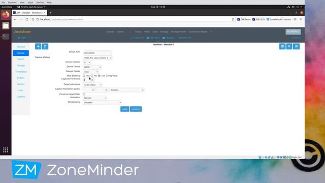 Adding V4L Webcam on ZoneMinder 1.36 смотреть онлайн