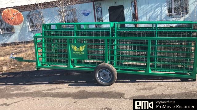 Мобильный загон для ветеринарной обработки овец на пастбище, часть 1 смотреть онлайн