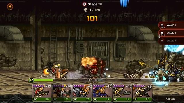 Easy Power Defense Clear - Metal Slug Infinity смотреть онлайн