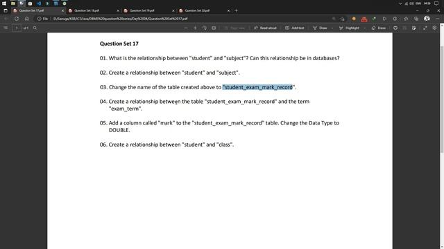 Question set 17 | DBMS Question Series | Java Institute смотреть онлайн